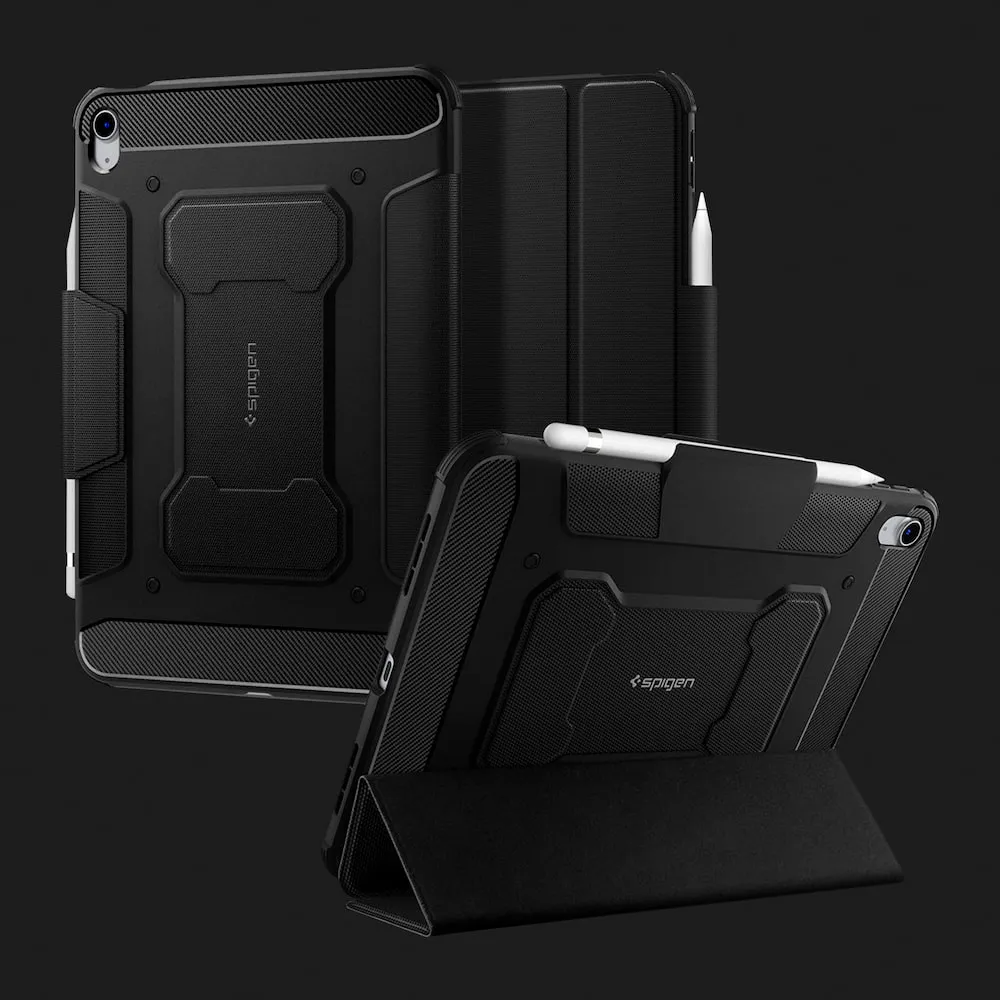 Чехол Spigen Rugged Armor Pro для iPad 10.9 (2022)/iPad 11 (2025) (Black)