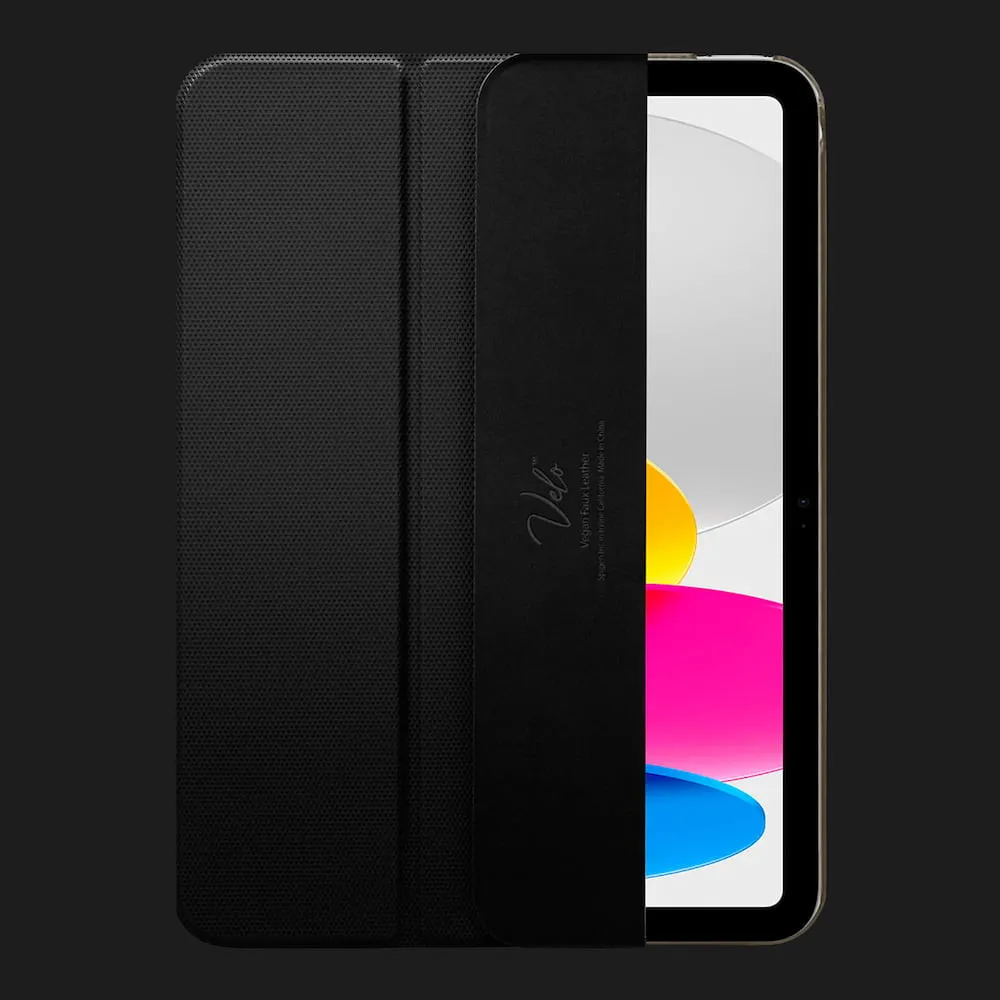 Чехол Spigen Liquid Air Folio для iPad iPad 10.9 (2022)/iPad 11 (2025) (Black)