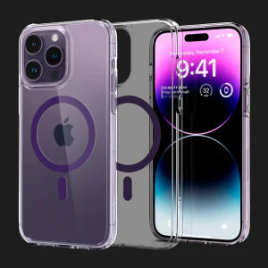 Чехол Spigen Ultra Hybrid Magsafe для iPhone 14 Pro (Deep Purple) в Чорткове