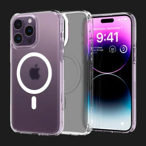 Чехол Spigen Ultra Hybrid Magsafe для iPhone 14 Pro (Frost Clear) в Чорткове