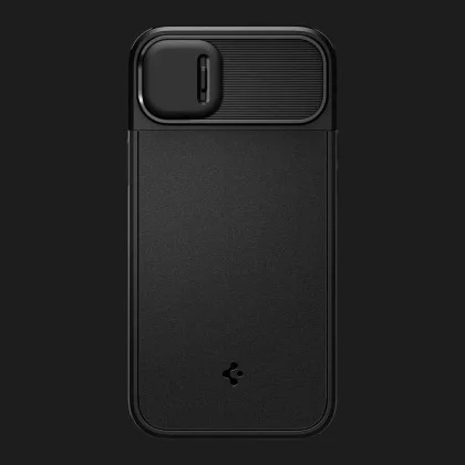 Чохол Spigen Optik Armor MagSafe для iPhone 14 (Black)