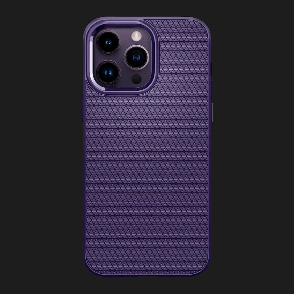Чохол Spigen Liquid Air для iPhone 14 Pro (Deep Purple)