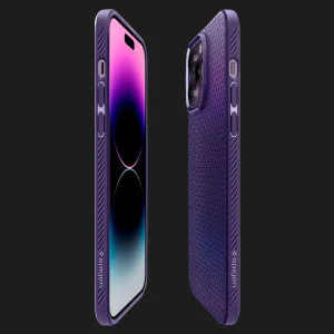 Чехол Spigen Liquid Air для iPhone 14 Pro Max (Deep Purple) в Хмельницком
