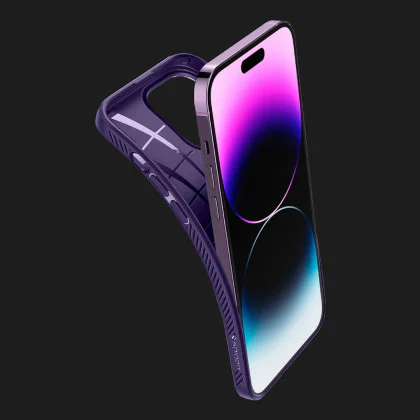 Чохол Spigen Liquid Air для iPhone 14 Pro Max (Deep Purple)