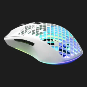 Игровая мышь SteelSeries Aerox 3 Wireless (Snow White) (UA)