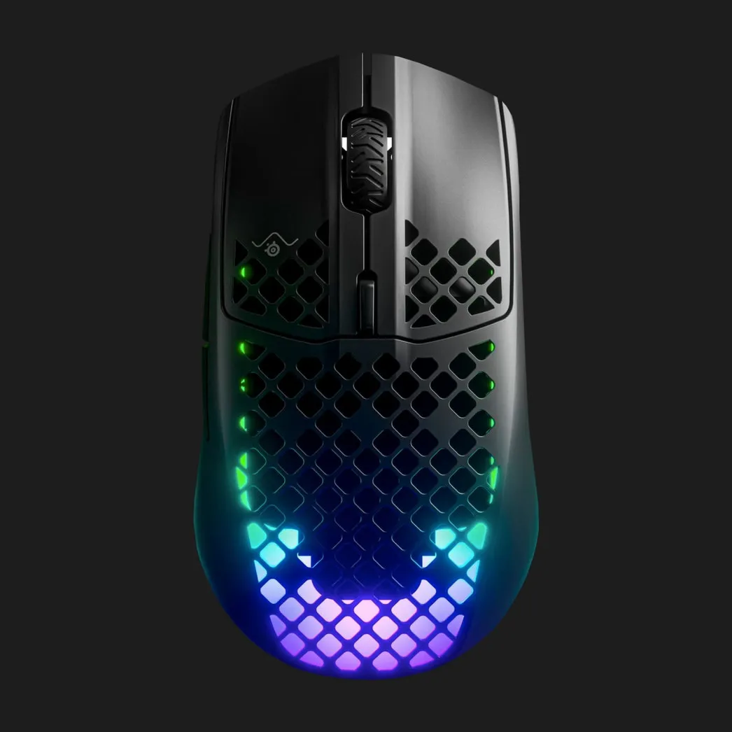 Игровая мышь SteelSeries Aerox 3 Wireless (Onyx Black) (UA)