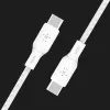 Кабель Belkin Braided USB-C 100W 3m (White)