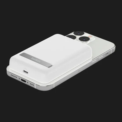 Беспроводной павербанк Power Bank Belkin MagSafe Wireless with Stand (5000mAh) (White) в Виноградове