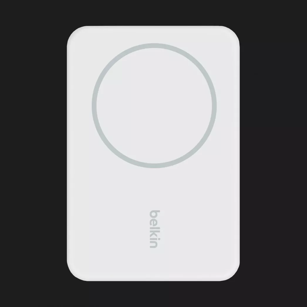 Беспроводной павербанк Power Bank Belkin MagSafe Wireless with Stand (5000mAh) (White)