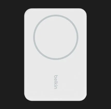 Беспроводной павербанк Power Bank Belkin MagSafe Wireless with Stand (5000mAh) (White)