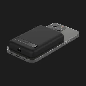 Безпровідний повербанк Power Bank Belkin MagSafe Wireless with Stand (5000mAh) (Black) в Хмельницькому