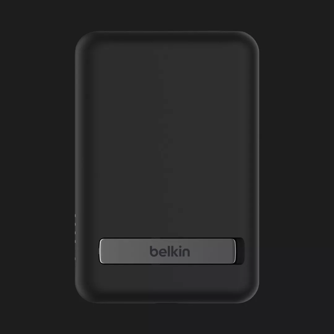 Безпровідний повербанк Power Bank Belkin MagSafe Wireless with Stand (5000mAh) (Black)