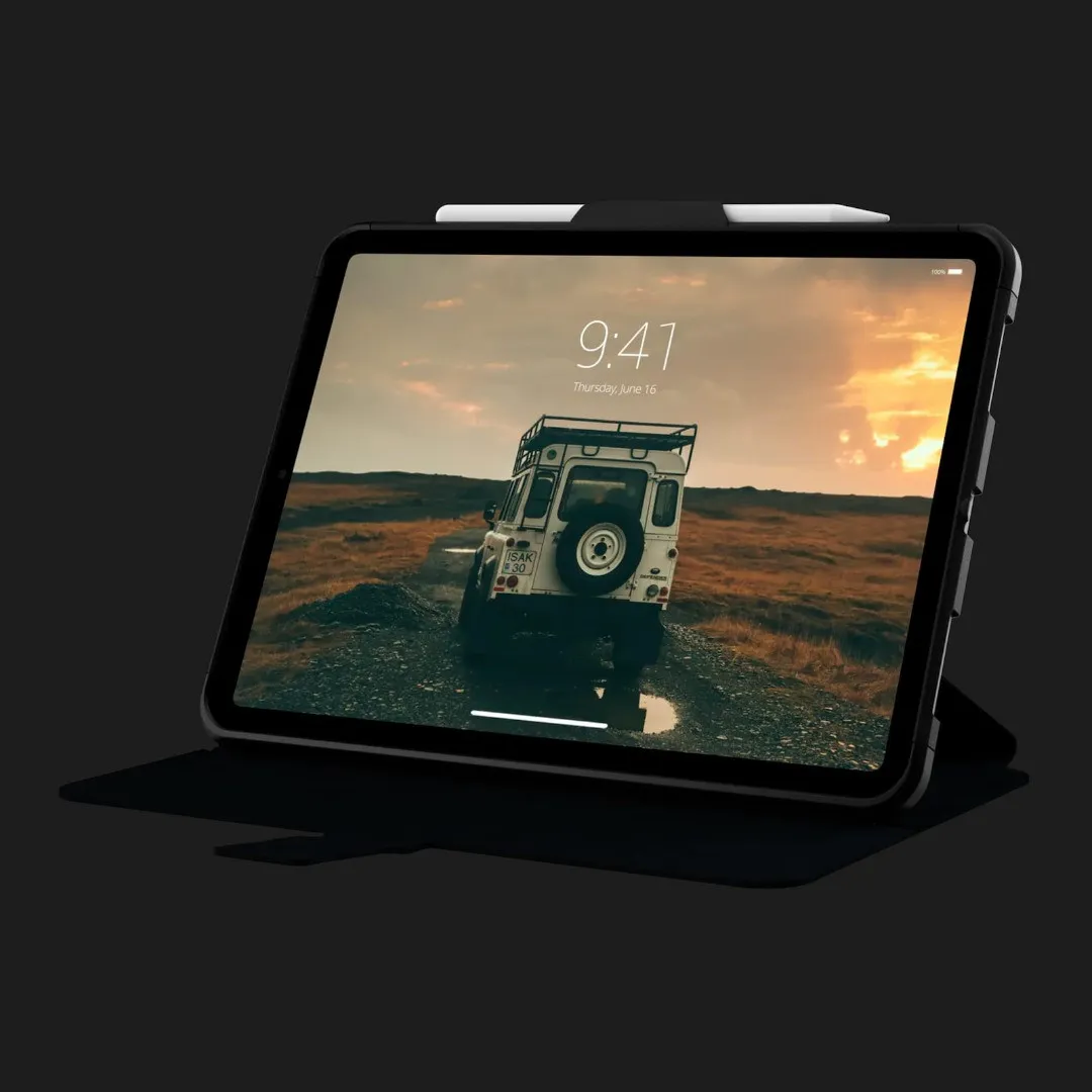 Чехол UAG Scout Series with Folio Case для iPad 10.9 (2022)/iPad 11 (2025) (Black)
