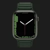 Оригінальний ремінець для Apple Watch 38/40/41 mm Leather Link (Sequoia Green) (ML7Q3)