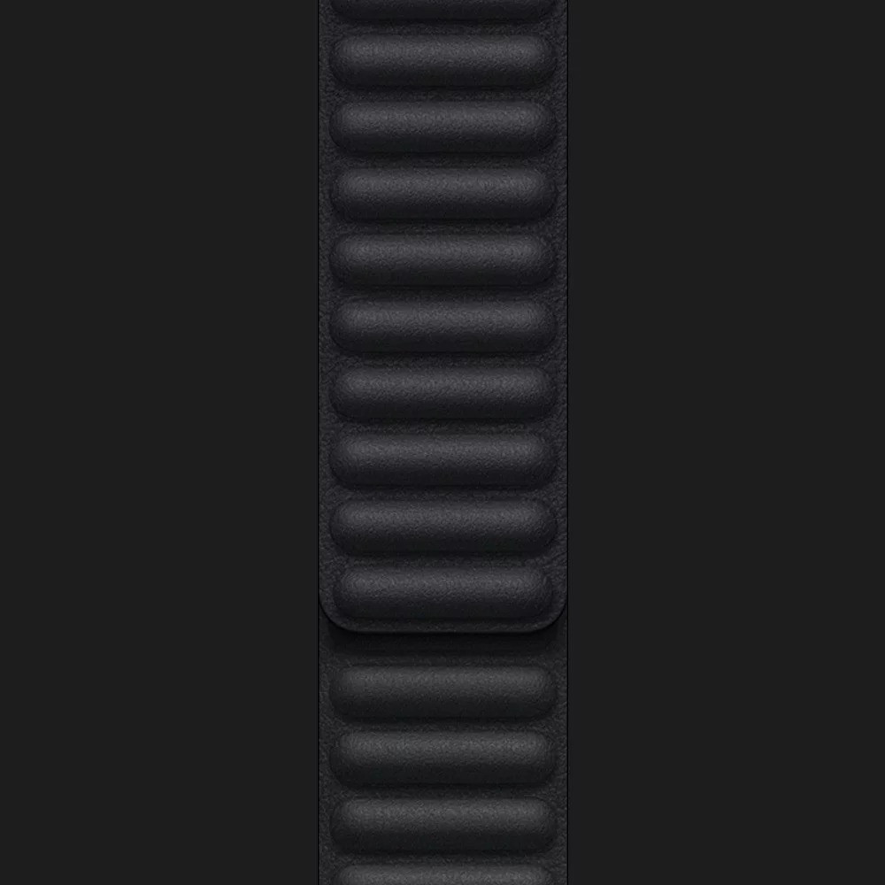 Оригінальний ремінець для Apple Watch 38/40/41 mm Leather Link (Midnight) (ML7R3)