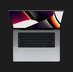 б/у Apple MacBook Pro 16 with M1 Pro, 10 CPU/16 GPU, 16GB RAM, 1TB SSD (Space Gray) (2021) (MK193) (Хороший стан)