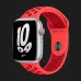 Оригинальный ремешок для Apple Watch 42/44/45/49 mm Nike Sport Band (Bright Crimson/Gym Red) (MPHA3)