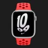 Оригинальный ремешок для Apple Watch 42/44/45/49 mm Nike Sport Band (Bright Crimson/Gym Red) (MPHA3)