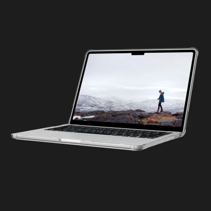 Чохол-накладка UAG [U] Lucent Series для MacBook Pro 13 (2016-2022) (Ice/Black) в Мукачево