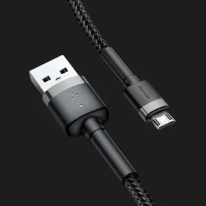 Кабель Baseus Cafule Cable Micro USB 1m (Black) в Луцке