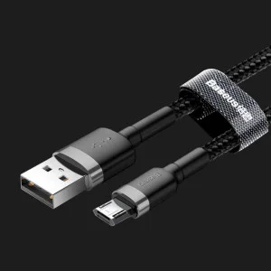 Кабель Baseus Cafule Cable Micro USB 1m (Black) в Луцке