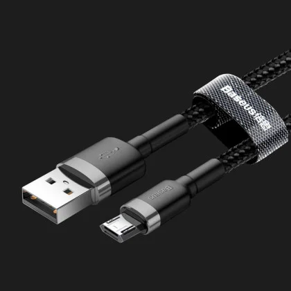 Кабель Baseus Cafule Cable Micro USB 1m (Black) в Києві