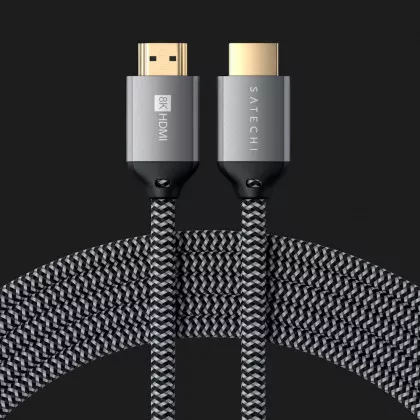 Satechi 8K HDMI Ultra High Speed Cable Space Gray (ST-8KHC2MM) в Кривом Роге