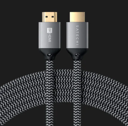 Satechi 8K HDMI Ultra High Speed Cable Space Gray (ST-8KHC2MM)