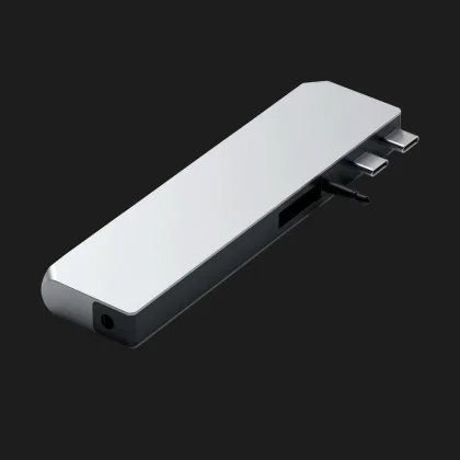 Satechi Aluminum USB-C Pro Hub Max Adapter (ST-UCPHMXS) (Silver) в Берегово