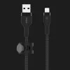 Кабель Belkin Braided Silicone Lightning 1m (Black)
