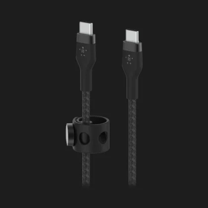 Кабель Belkin Braided Silicone USB-C 1m (Black) в Самборі