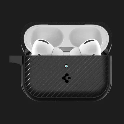 Захисний чохол Spigen Mag Armor MagSafe для AirPods Pro 2 (2nd/1st gen) (Black) в Новому Роздолі