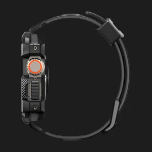 Чехол-ремешок Spigen Rugged Armor Pro для Apple Watch 49 mm (Black) в Сваляве