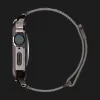 Чехол-ремешок Spigen Metal Fit Pro для Apple Watch 44/45mm (Graphite)