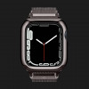 Чохол-ремінець Spigen Metal Fit Pro для Apple Watch 44/45mm (Graphite)