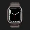 Чехол-ремешок Spigen Metal Fit Pro для Apple Watch 44/45mm (Graphite)