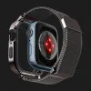 Чехол-ремешок Spigen Metal Fit Pro для Apple Watch 44/45mm (Graphite)