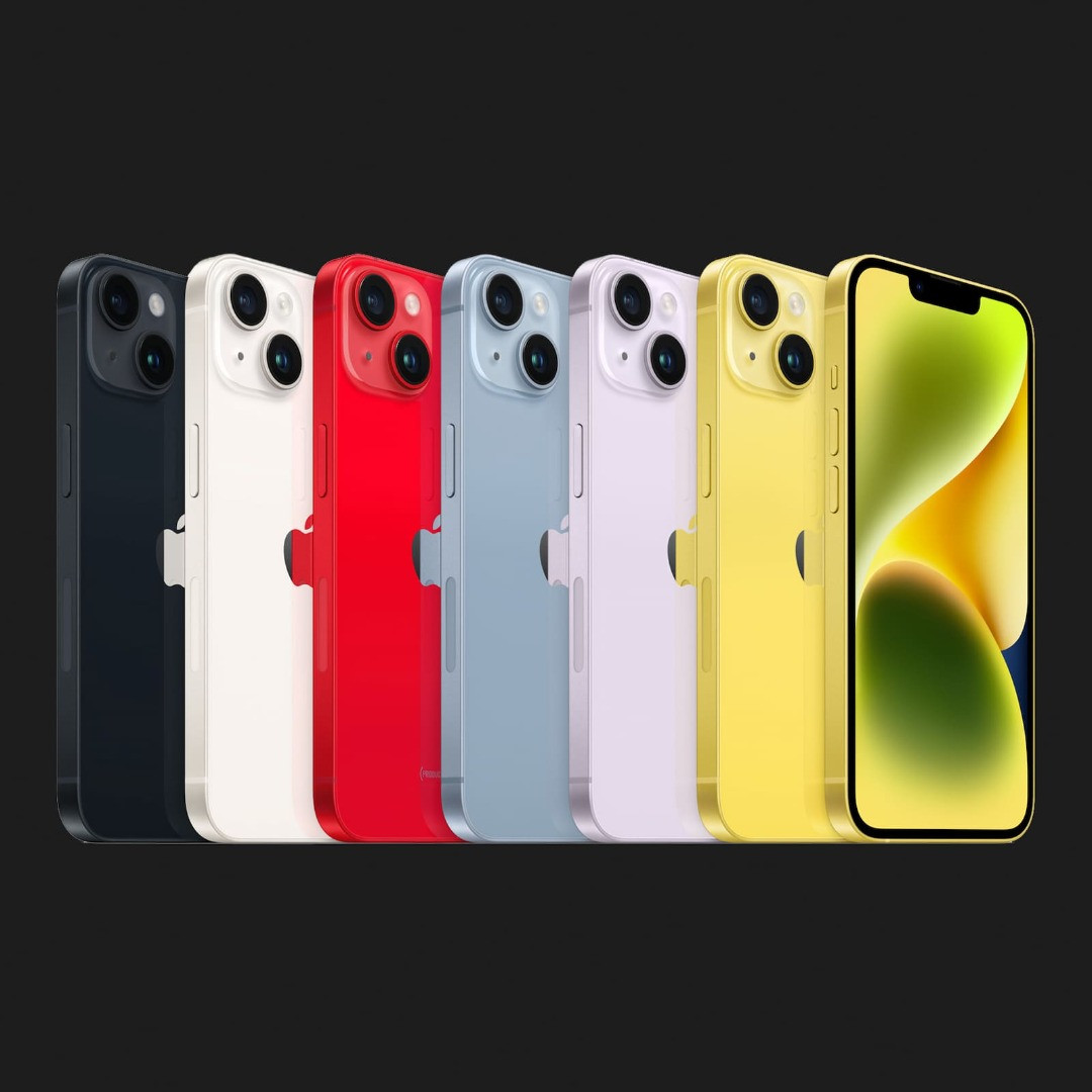Apple iPhone 14 Plus 512GB (Yellow) (e-Sim) (MR5W3)