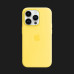 Оригінальний чохол Apple Silicone Case with MagSafe для iPhone 14 Pro Max (Canary Yellow) (MQUL3)