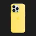 Оригинальный чехол Apple Silicone Case with MagSafe для iPhone 14 Pro (Canary Yellow) (MQUG3)