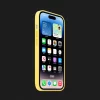 Оригинальный чехол Apple Silicone Case with MagSafe для iPhone 14 Pro Max (Canary Yellow) (MQUL3)