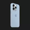 Оригинальный чехол Apple Silicone Case with MagSafe для iPhone 14 Pro Max (Sky) (MQUP3)