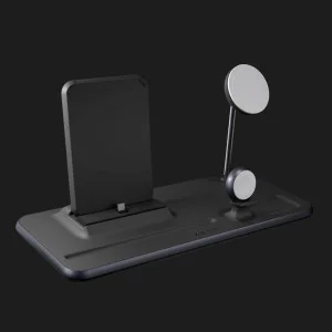 Безпровідна зарядка Zens 4-in-1 iPad with MagSafe Wireless Charger (Black) (ZEDC21B/00) в Хмельницькому