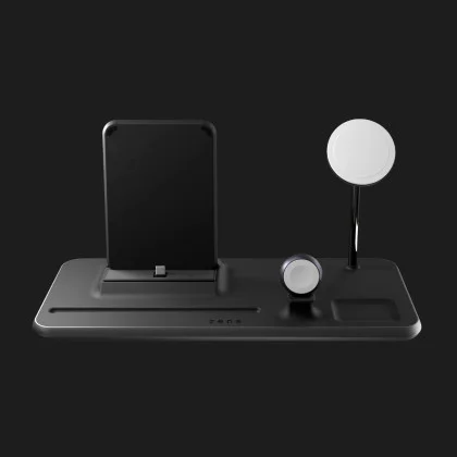 Безпровідна зарядка Zens 4-in-1 iPad with MagSafe Wireless Charger (Black) (ZEDC21B/00) в Чорткові