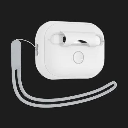 Чохол Spigen Silicone Fit для AirPods Pro (2nd/1st gen) (White) (ACS05811) в Дніпрі