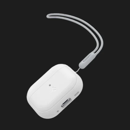 Чохол Spigen Silicone Fit для AirPods Pro (2nd/1st gen) (White) (ACS05811) в Дніпрі