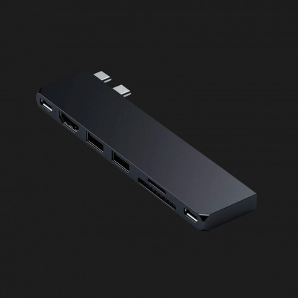 Satechi Aluminum USB-C Pro Hub Slim Adapter (ST-HUCPHSD) (Midnight) Калуше