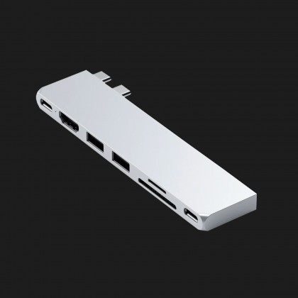 Satechi Aluminum USB-C Pro Hub Slim Adapter (ST-HUCPHSS) (Silver) Калуше