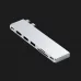 Satechi Aluminum USB-C Pro Hub Slim Adapter (ST-HUCPHSS) (Silver)