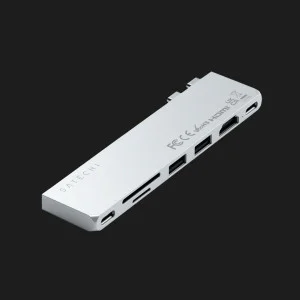Satechi Aluminum USB-C Pro Hub Slim Adapter (ST-HUCPHSS) (Silver) в Херсоне